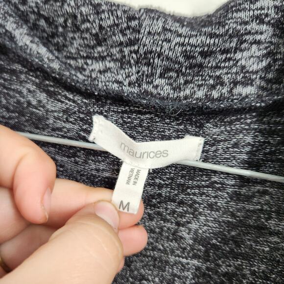 Maurices Gray Cowl Neck Sleeveless Top - Women's Medium - Picture 3 of 4